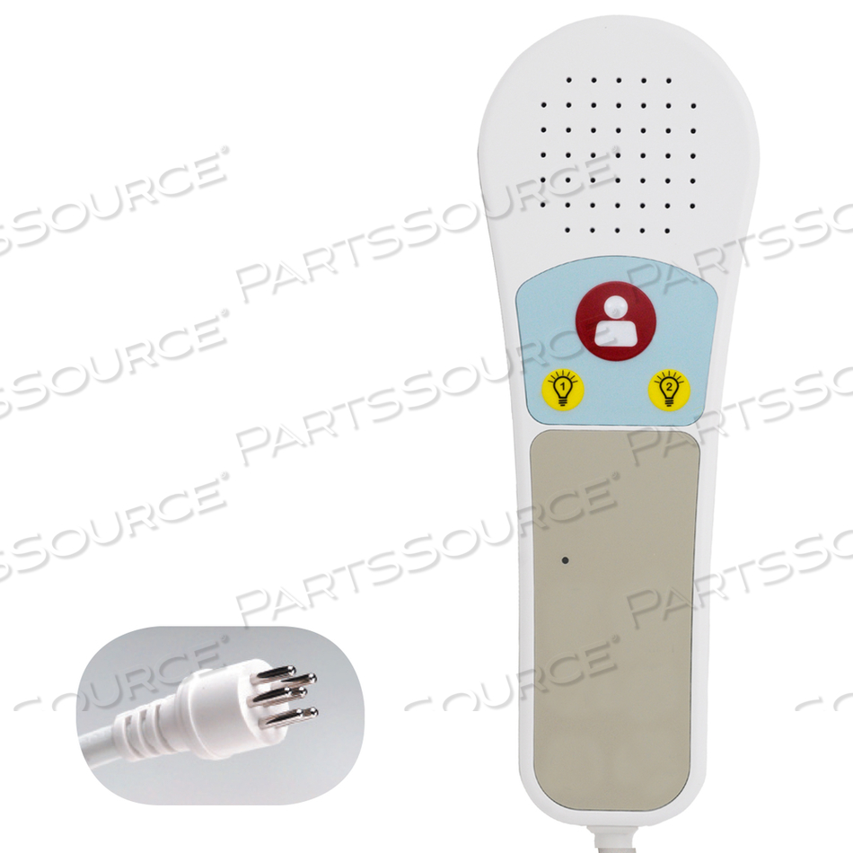 ELITE DIGITAL PILLOW SPEAKER, ZENITH 6 PIN, VOLUME, CHANNEL UP/DOWN 