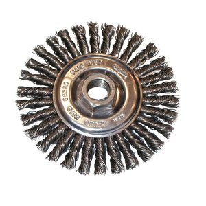 26315 OSBORN STRINGER BEAD WIRE WHEEL,BRUSH DIA.=6-1/2",MATERIAL=STEEL,FILL DIA.=1/4"X.020 by Osborn