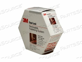 DUAL LOCK MP3560 - SELF-ADHESIVE HOOK-AND-LOOP FASTENER (HOOK ONLY) - 25.4 MM X 4.57 M - CLEAR - POLYOLEFIN, POLYPROPYLENE, ACRYLIC ( PACK O by 3M Consumer