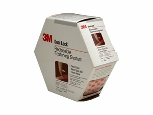 DUAL LOCK CLEAR ACRYLIC ADHESIVE RECLOSABLE FASTENER by 3M Consumer