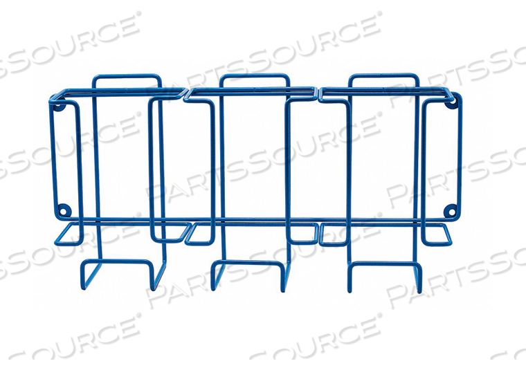 POXYGRID STEEL TRIPLE BOX GLOVE DISPENSER RACK, 17-1/2" X 4-1/4" X 8-1/4" by Bel-Art Products