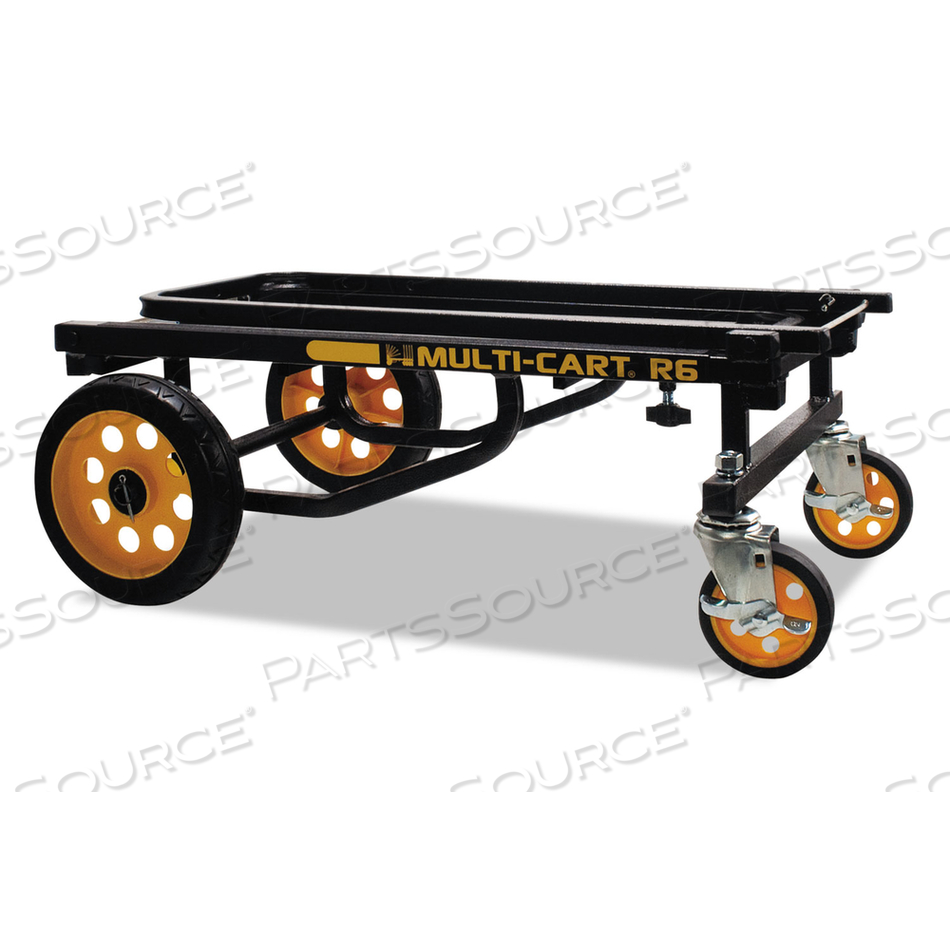 MULTI-CART 8-IN-1 CART, 500 LB CAPACITY, 33.25 X 17.25 X 42.5, BLACK 