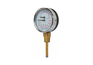 BOILER GAUGE ROUND 0-100 PSI 80 TO 320F by PIC Gauges