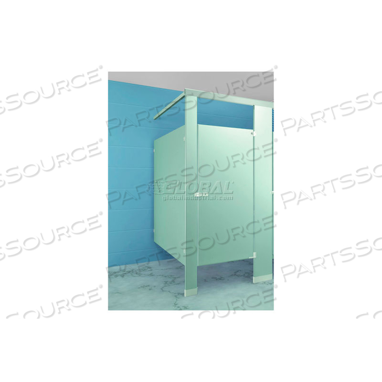 STAINLESS STEEL COMPLETE IN-CORNER ADA APPROVED COMPARTMENT 60"W X 61-1/4"D by Metpar Corp STAINLESS STEEL COMPLETE IN-CORNER ADA APPROVED COMPARTMENT 60"W X 61-1/4"D by Metpar Corp