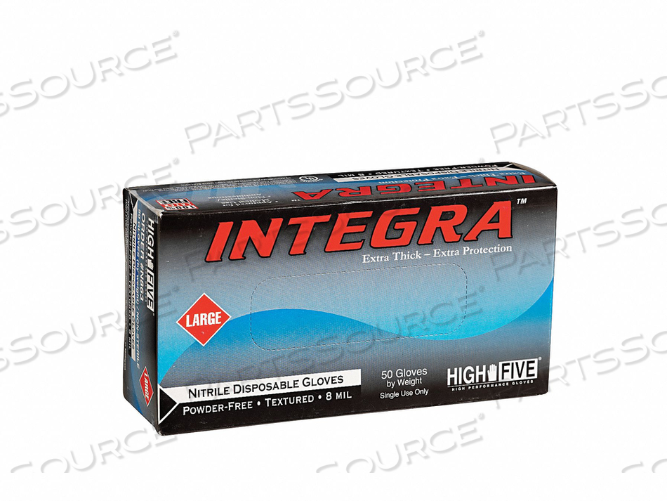 D1819 DISPOSABLE GLOVES NITRILE 2XL PK50 by Microflex