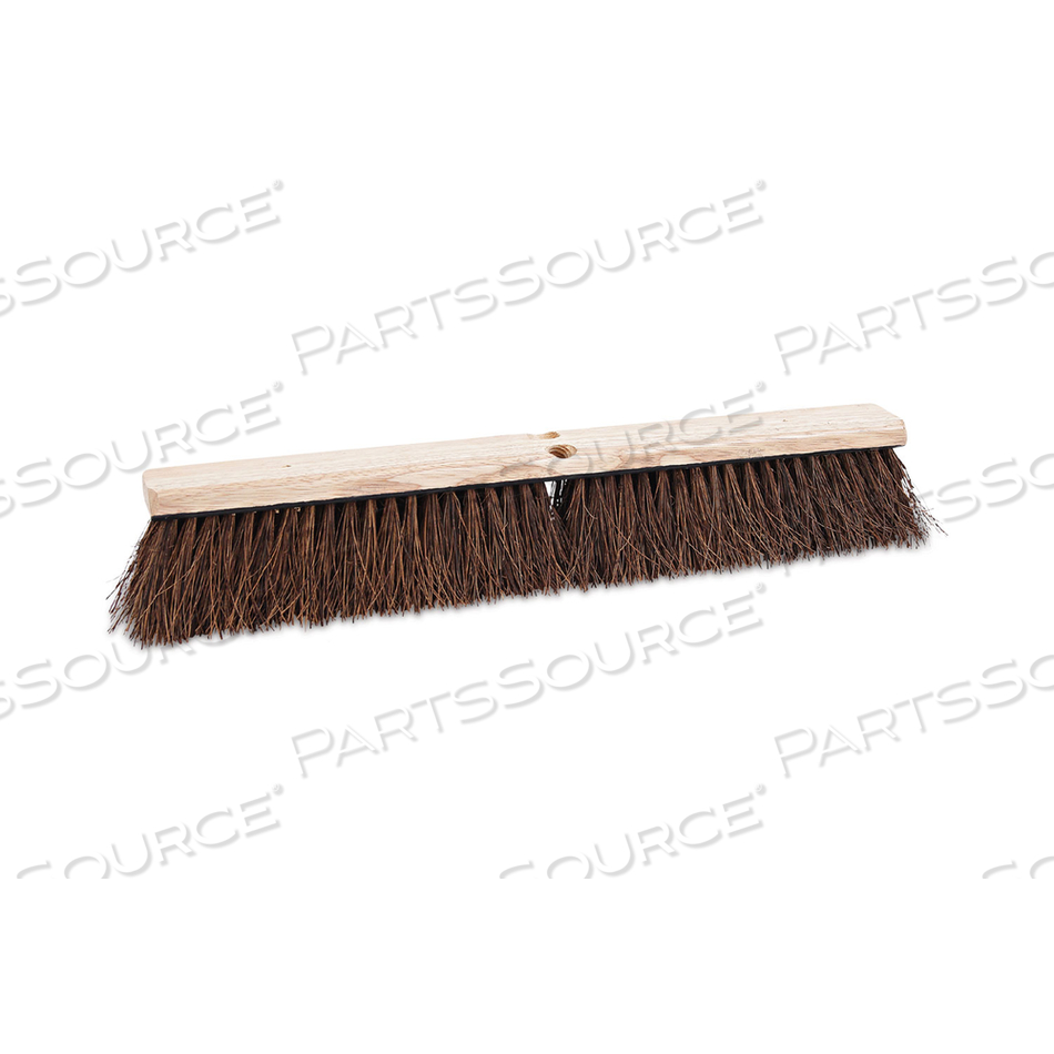 FLOOR BRUSH HEAD, 3.25" NATURAL PALMYRA FIBER BRISTLES, 24" BRUSH by Boardwalk FLOOR BRUSH HEAD, 3.25" NATURAL PALMYRA FIBER BRISTLES, 24" BRUSH by Boardwalk