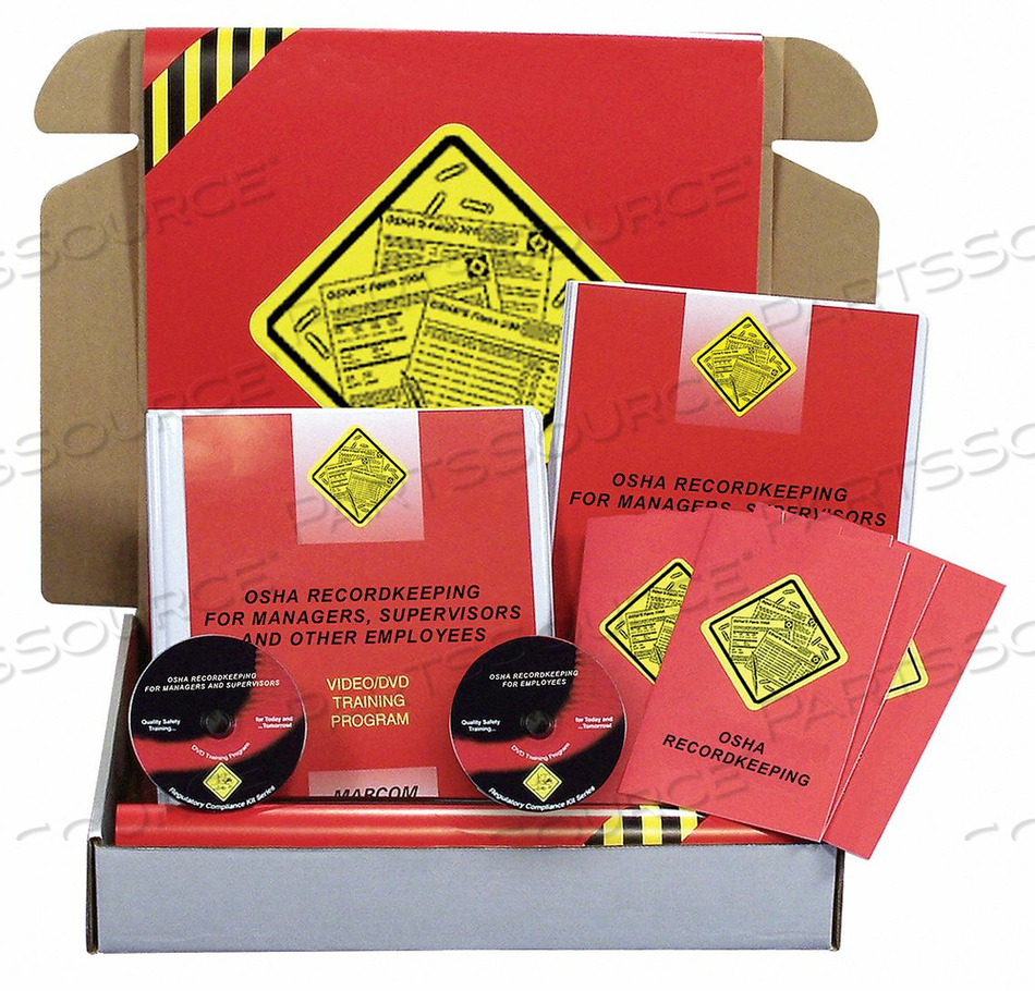 SAFETYTRAININGKIT DVD OSHARECORDKEEPING by MarCom Group