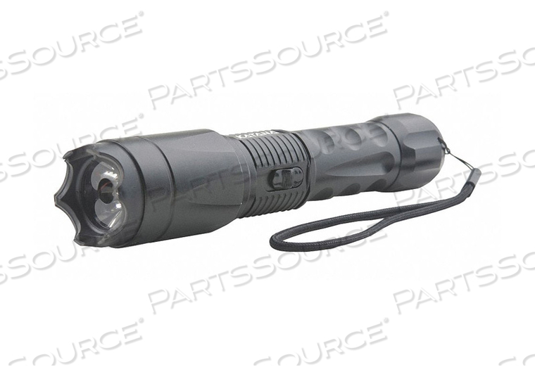 FLASHLIGHT CONCEALED STUN GUN MATTE BLK by Guard Dog Security