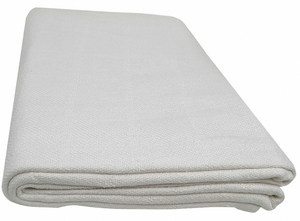 TWIN THERMAL BLANKT 90 X66 WHITE COTTON by R&R Textile Mills, Inc.