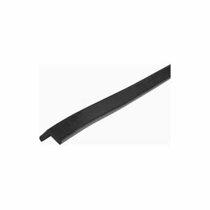 KNUFFI 90-DEGREE SHELF BUMPER GUARD, TYPE E, 196-3/4"L X 1"W X 1"H, BLACK by Ironguard