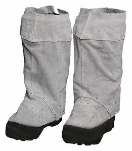 WELDERS LEATHER LEGGINGS M/L SAF-T WRAP by Guard Line