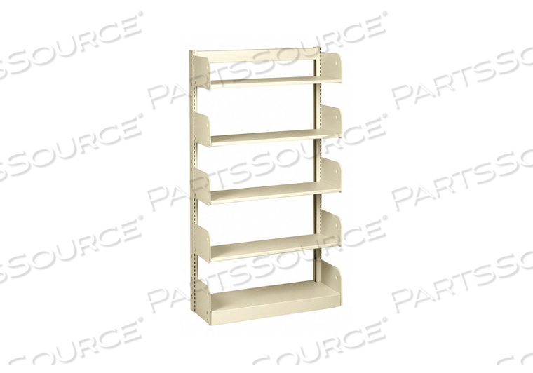 FLAT SHELF SINGLE FACE 5 SHELVES by Estey