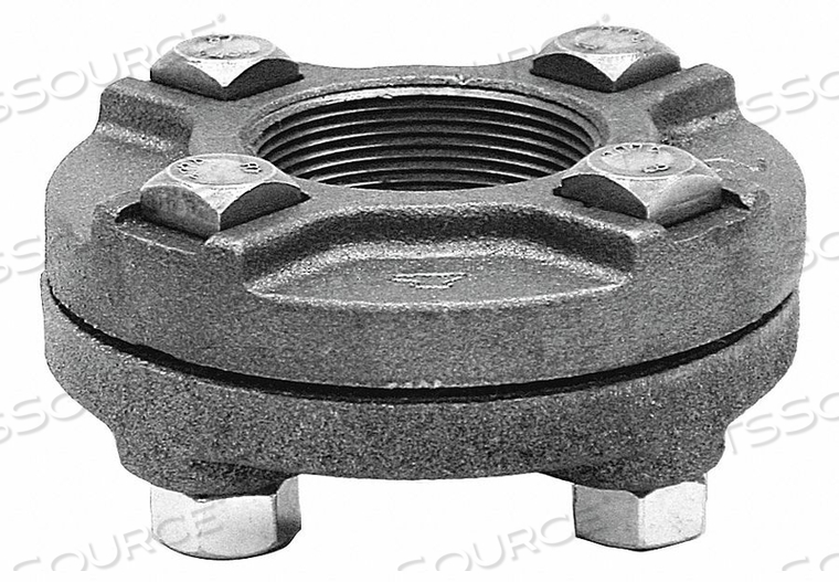 FLANGE UNION BLACK CAST IRON 3 IN. by Anvil International FLANGE UNION BLACK CAST IRON 3 IN. by Anvil International