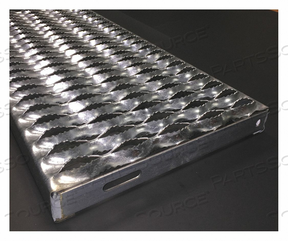 LADDER STEP TREAD, STAIR TREAD, SERRATED, STEEL by Direct Metals LADDER STEP TREAD, STAIR TREAD, SERRATED, STEEL by Direct Metals