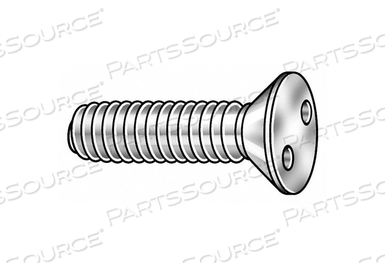 MACH SCREW FLAT 4-40 X 1/4 L by Tamperproof Screw Company, Inc.
