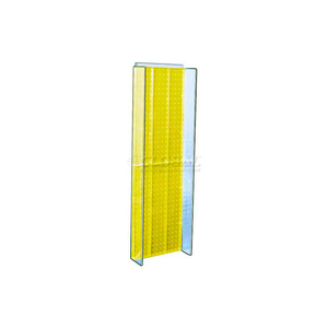 PEGBOARD POWERING, 13.75" X 44", YELLOW,1 PIECE by Azar International