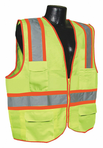 J6028 HIGH VISIBILITY VEST YELLOW/GREEN 2XL by Condor