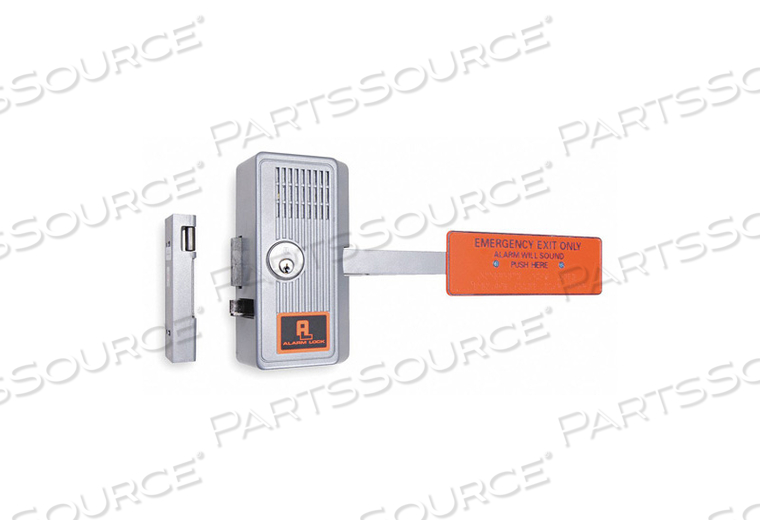 EMERGENCY EXIT DOOR ALARM 99DB CHROME by Alarm Lock EMERGENCY EXIT DOOR ALARM 99DB CHROME by Alarm Lock