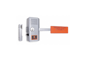 EMERGENCY EXIT DOOR ALARM 99DB CHROME by Alarm Lock