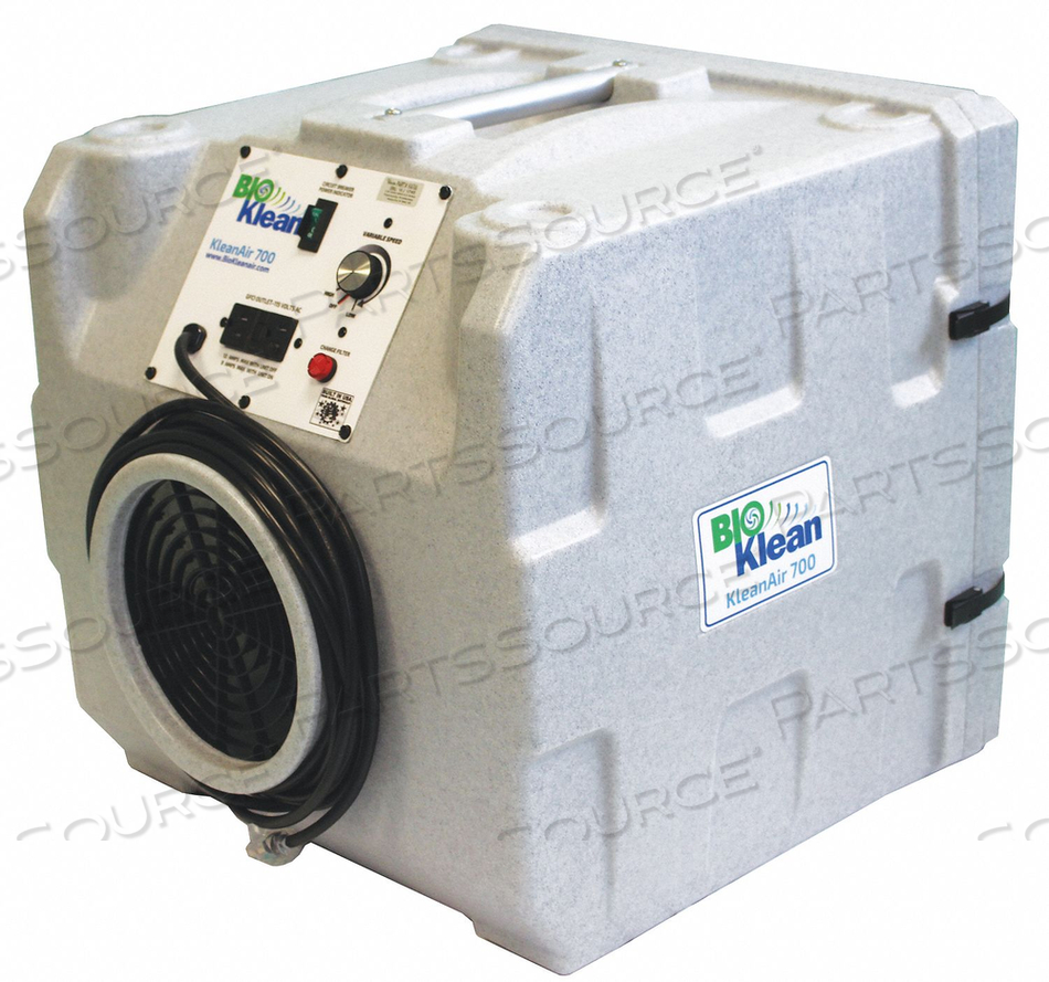 HEPA NEGATIVE AIR MACHINE 3 AMPS 21 H by BioKlean HEPA NEGATIVE AIR MACHINE 3 AMPS 21 H by BioKlean