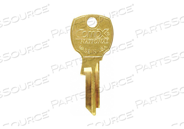 KEY BLANK FOR 4DEF7 4DEF8 by CompX KEY BLANK FOR 4DEF7 4DEF8 by CompX