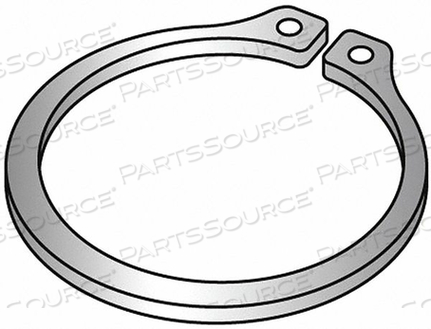 RETAINING RING,EXTERNAL,0.109 IN THK, INCH, EXTERNAL, STD, 0.109 IN THICK, FITS 3 5/8 IN SHAFT DIA by Fabory
