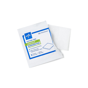 ADHESIVE REMOVER PAD, DISPOSABLE, REMOVER, COLORLESS CASE OF 1,000 by Medline Industries, Inc.