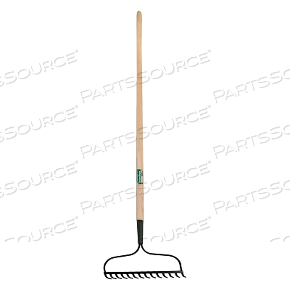BOW RAKE, 13-3/4 IN W, TEMPEREDSTEEL, 54 IN WHITE ASH HANDLE by Union Tools BOW RAKE, 13-3/4 IN W, TEMPEREDSTEEL, 54 IN WHITE ASH HANDLE by Union Tools