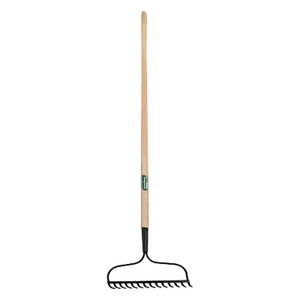 BOW RAKE, 13-3/4 IN W, TEMPEREDSTEEL, 54 IN WHITE ASH HANDLE by Union Tools