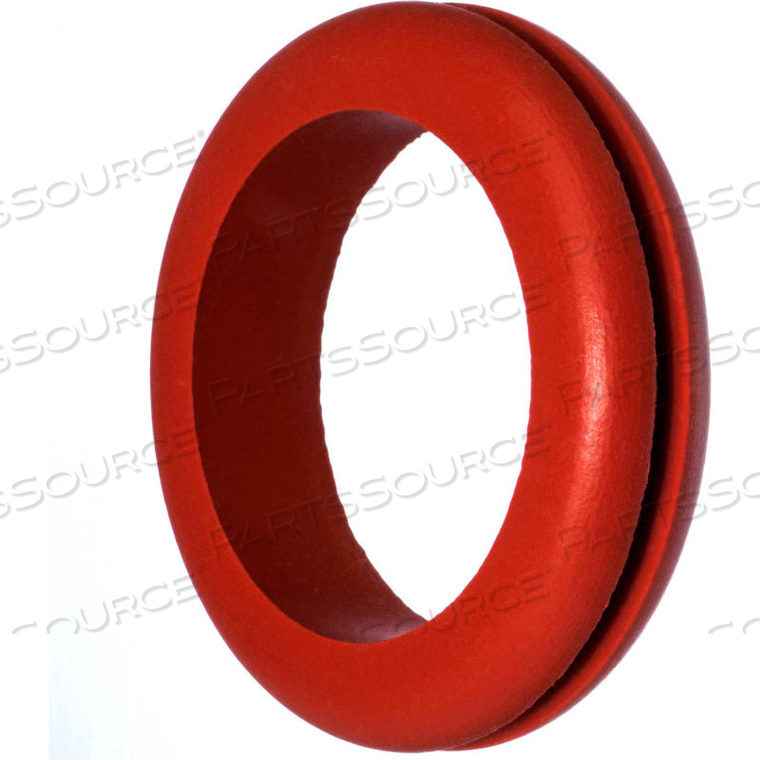 SILICONE RUBBER PUSH-IN GROMMET FOR 3/4" HOLE ID AND 3/32" EDGE THICKNESS - 1/2" ID - PACK OF 10 by USA Sealing, Inc