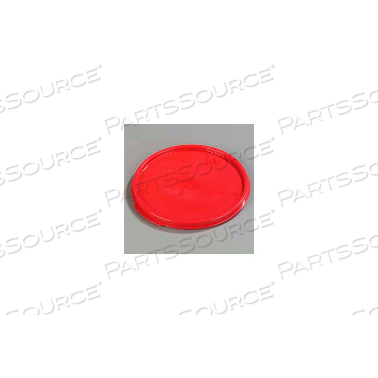 STORPLUS 6-8 QT. ROUND LID, RED 
