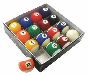 POOL TABLE REGULATION BILLIARD BALL SET by Hathaway