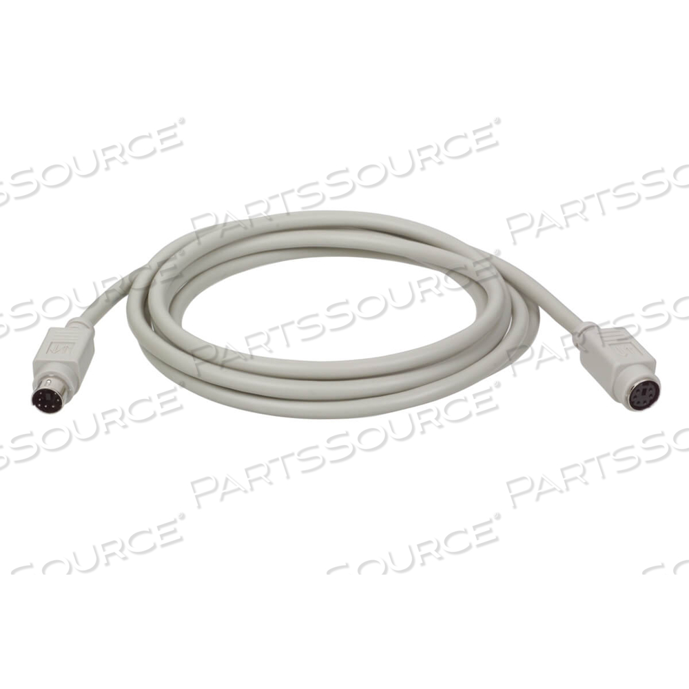 10FT PS/2 KEYBOARD MOUSE EXTENSION CABLE MINI DIN6 M/F 10' by Tripp Lite