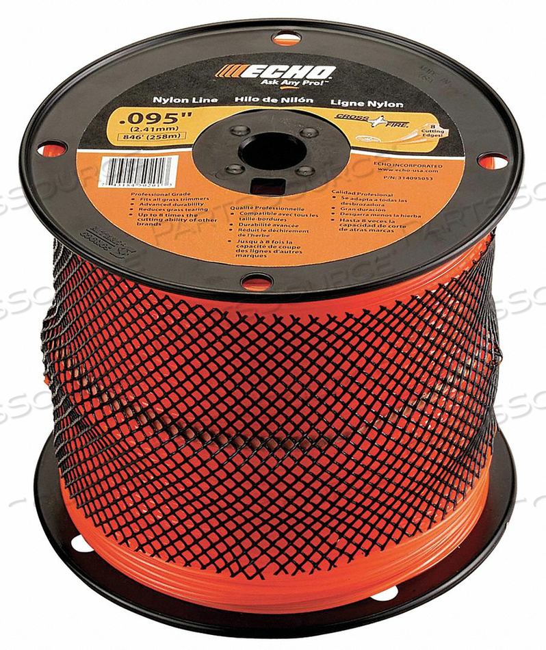 CROSS FIRE TRIMMER LINE .095 5LB. SPOOL by Echo