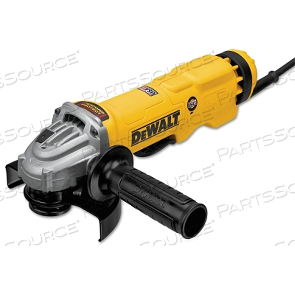 DWE43114N DEWALT ANGLE GRINDER WITH PADDLE SWITCH, 4-1/2"- 5", NO LOCK-ON, 13 AMP, RPM: 11,000 by DeWalt DWE43114N DEWALT ANGLE GRINDER WITH PADDLE SWITCH, 4-1/2"- 5", NO LOCK-ON, 13 AMP, RPM: 11,000 by DeWalt
