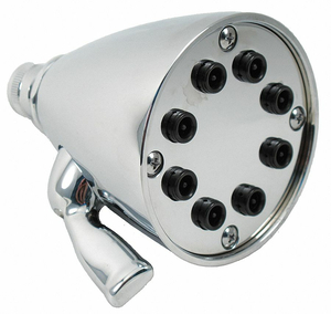 SHOWER HEAD POLISHED CHROME 3-1/2 IN DIA by Trident