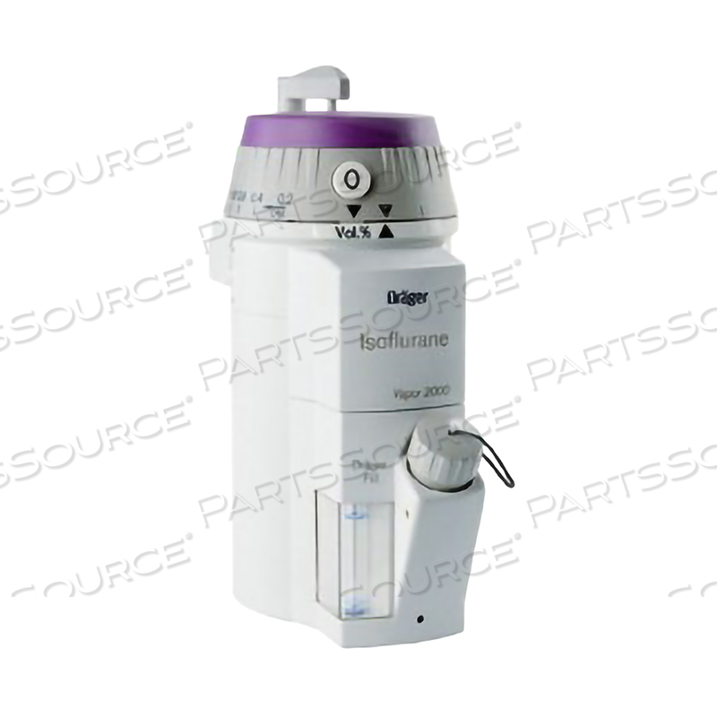 REPAIR - DRAEGER VAPOR 2000 ISOFLURANE/SEVOFLURANE VAPORIZER REPAIR - DRAEGER VAPOR 2000 ISOFLURANE/SEVOFLURANE VAPORIZER