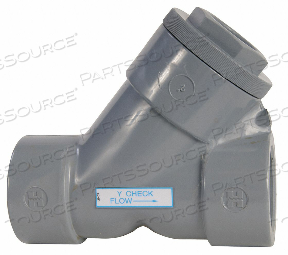 Y CHECK VALVE CPVC 1-1/4 SOCKET by Hayward
