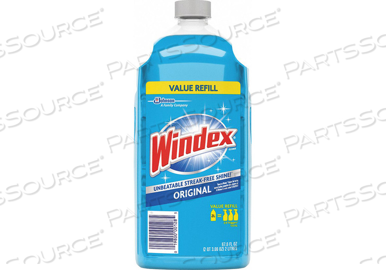 GLASS CLEANER BOTTLE 67 OZ. PK6 by Windex