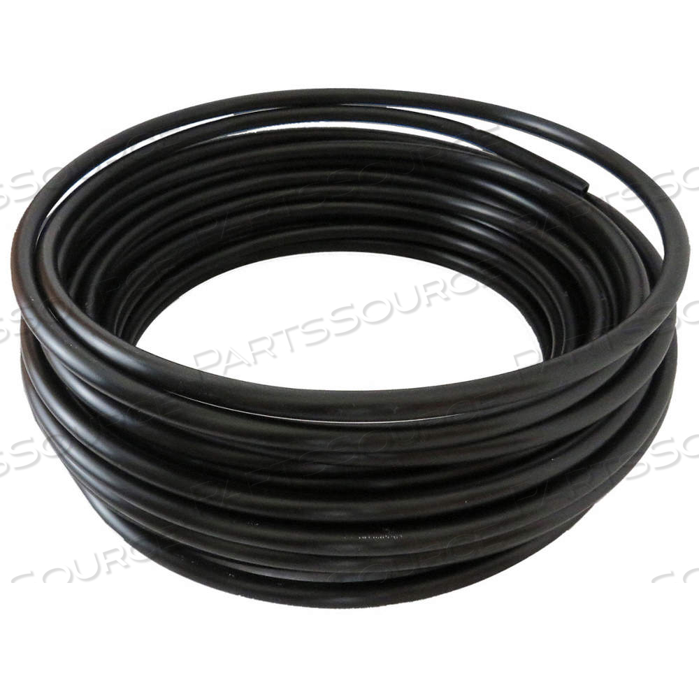 TUBING, PP, BLACK, 3/8 IN OD, 1/4 IN ID, 20 FT LG, ROCKWELL R 70 by Approved Vendor