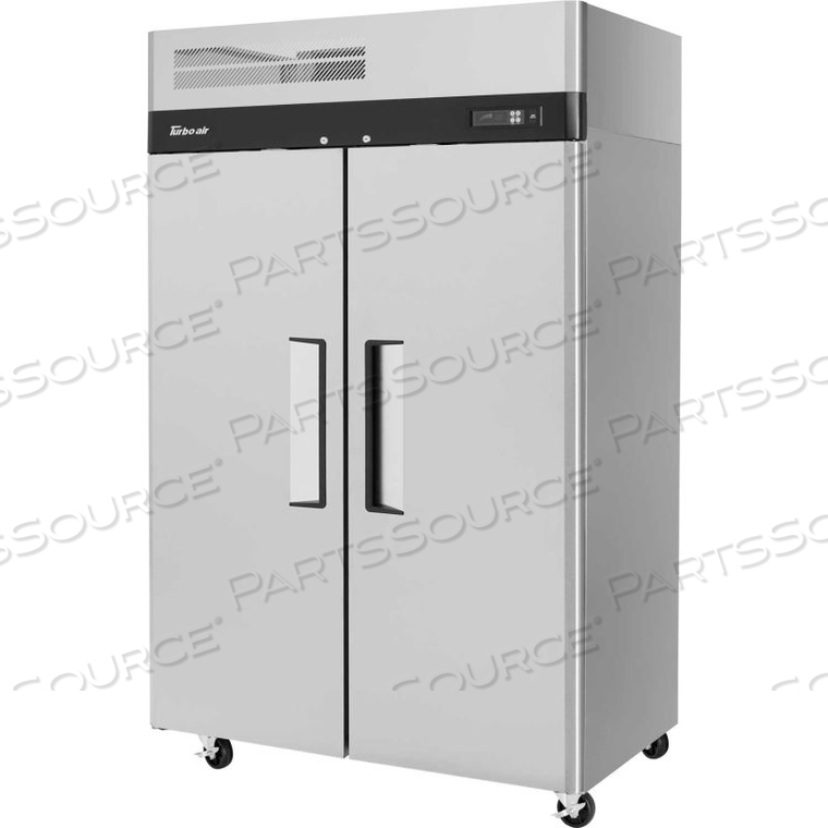 SOLID DOOR REFRIGERATOR 47 CU. FT. STEEL by Turbo Air Inc