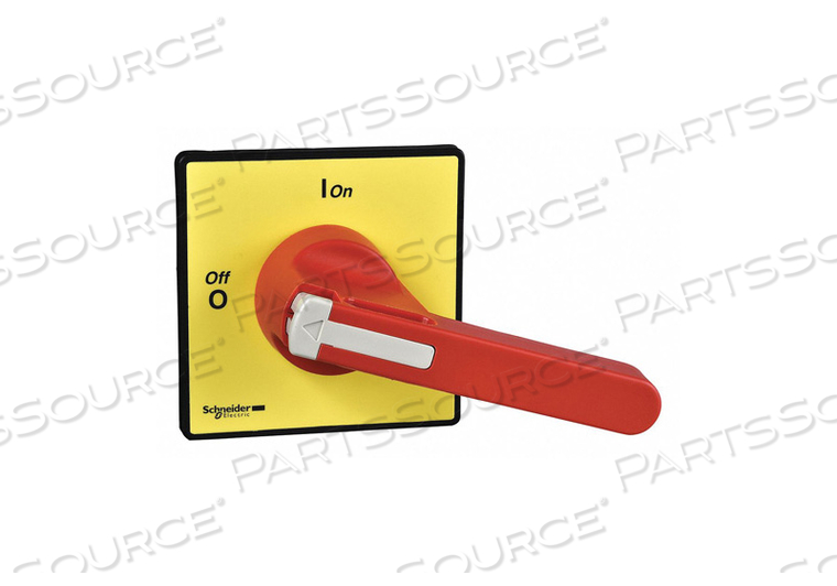 90MM X 90MM RED+YELLOW OPER 4HOLE MTG by Square D