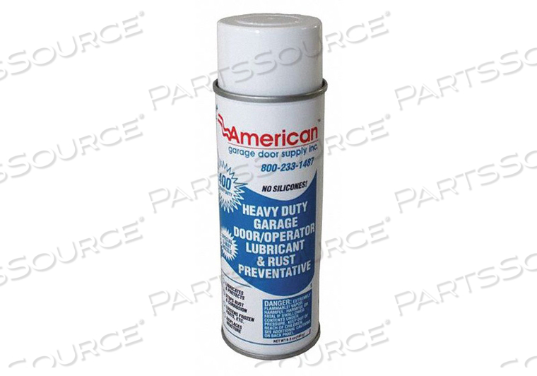 DOOR LUBRICANT CLEAR 6.5 OZ NUMBER 400 by American Garage Door Supply