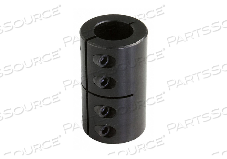RIGID SHAFT COUPLING, BORE DIAMETER 1 5/8 IN, BORE DIAMETER 2 5/8 IN, BORE TYPE ROUND, CLEARANCE DIAMETER 1.43 IN, COUPLING CONSTRUCTION ONE by DAYTON ELECTRIC MANUFACTURING CO