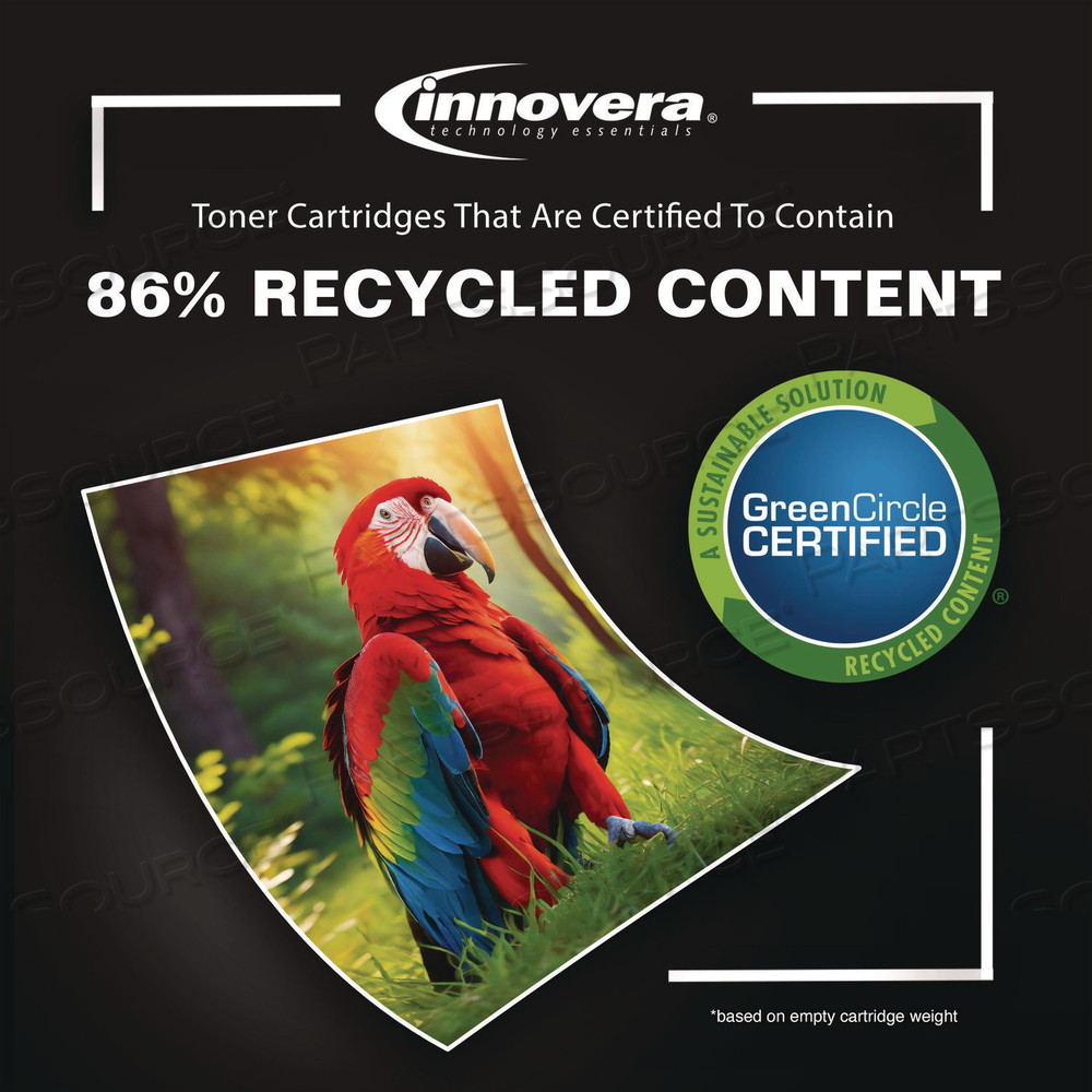 REMANUFACTURED BLACK HIGH-YIELD TONER, REPLACEMENT FOR 58X (CF258X2), 10,000 PAGE-YIELD by Innovera REMANUFACTURED BLACK HIGH-YIELD TONER, REPLACEMENT FOR 58X (CF258X2), 10,000 PAGE-YIELD by Innovera