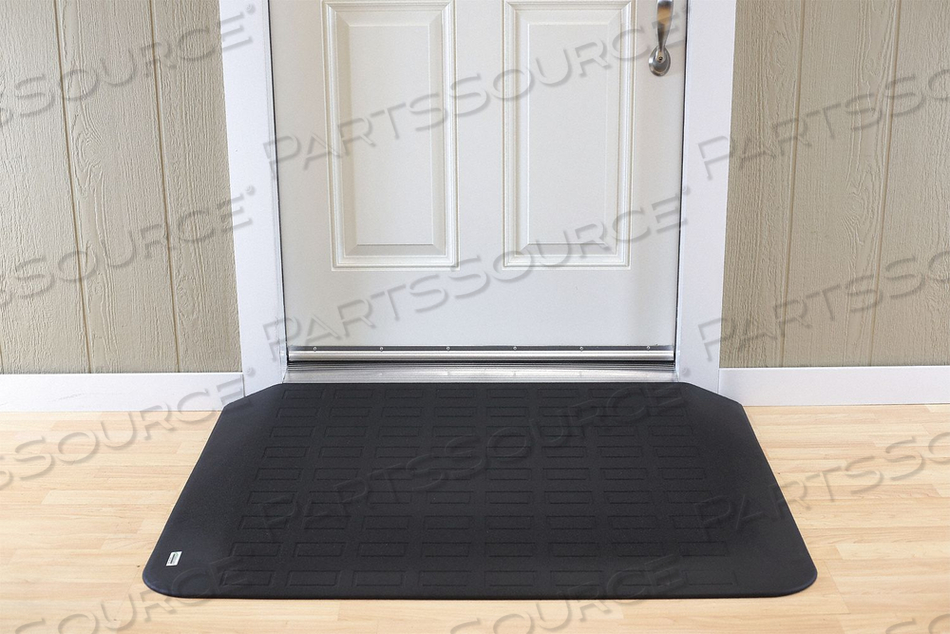ADA COMPLIANT RAMP MATTE BLACK 86 H by Ez Edge ADA COMPLIANT RAMP MATTE BLACK 86 H by Ez Edge