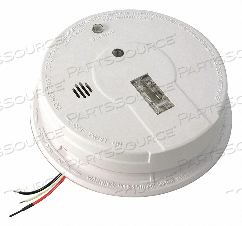 SMOKE ALARM IONIZATION 120VAC 9V 