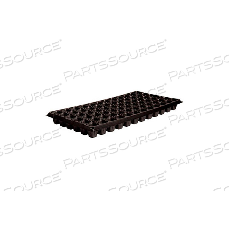 HEAVY DUTY 72-CELL PACK SQUARE PLUG FLAT INSERT HYDROPONIC SEEDING TRAY by Hydrofarm, Inc