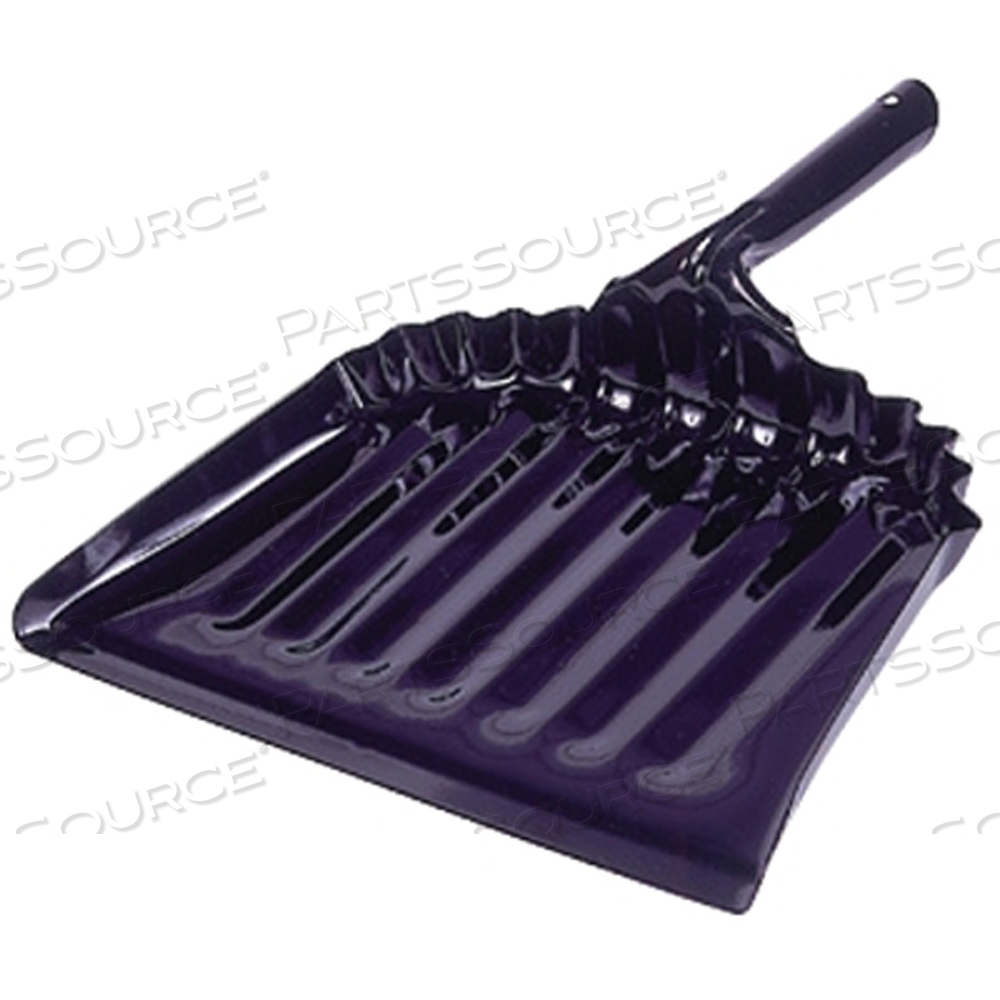 DUST PAN, 16 IN W X 15 IN L, 20 GAUGE STEEL, BLACK by Weiler