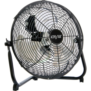 ACTIVE AIR 12" HEAVY DUTY FLOOR FAN 3 SPEEDS 120V 1,685 CFM by Hydrofarm, Inc